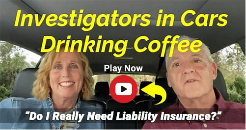 Investigators in Cars Drinking Coffee